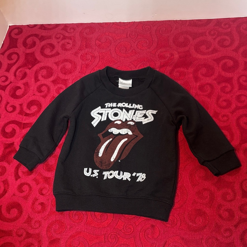 “Rolling Stones Official” Concert Sweatshirt  3-6 months size! A Great Gift!